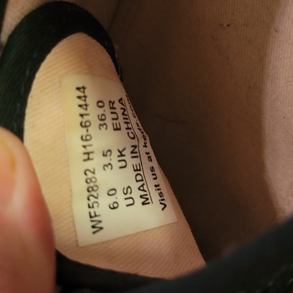 Kate Spade Keds Sparkly Glitter Black Shoes Size 6 Women's - Picture 8 of 10